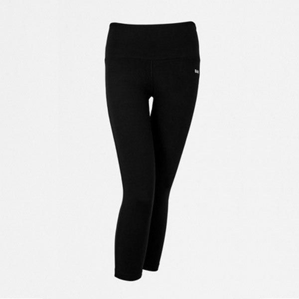 Essential thick bamboo cropped leggings in black Outsider Fashion