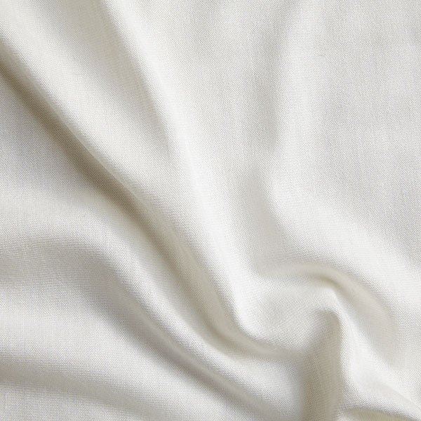 Milk fibre eco viscose jersey fabric in white